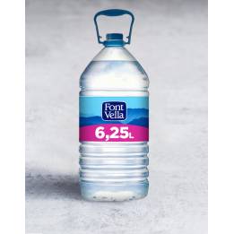 Agua garrafa 6.25 l