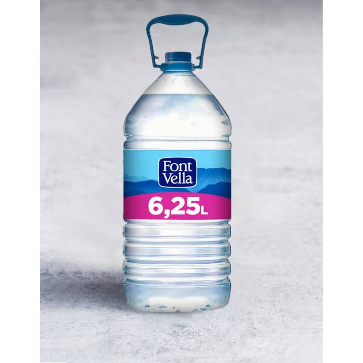 Agua garrafa 6.25 l