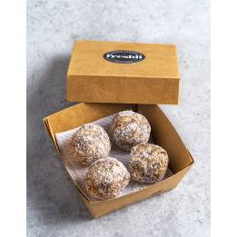 ower ball de dátil y coco | Freshli Catering a domicilio