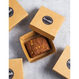 Brownie de chocolate sin gluten | Freshli Catering a domicilio