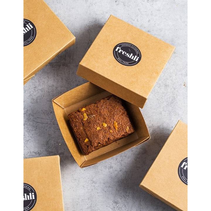 Brownie de chocolate sin gluten | Freshli Catering a domicilio