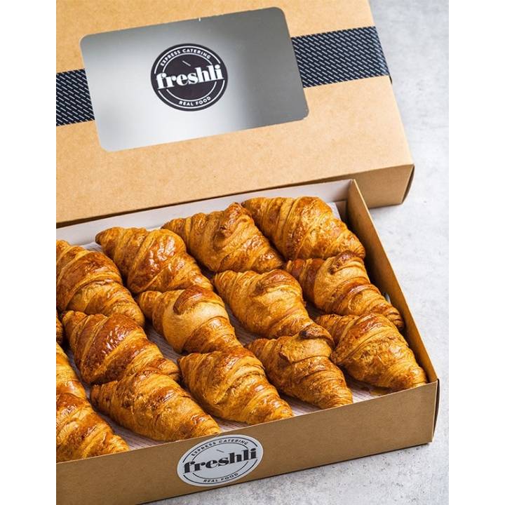 Box de 15 unidades de mini croissants de mantequilla