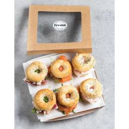 Bagels variados sin gluten