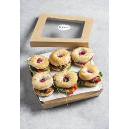 Bagels vegetales (sin gluten/sin lactosa) 6u