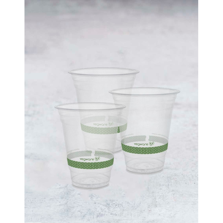 Vasos de refresco pack 50 unidades BIO
